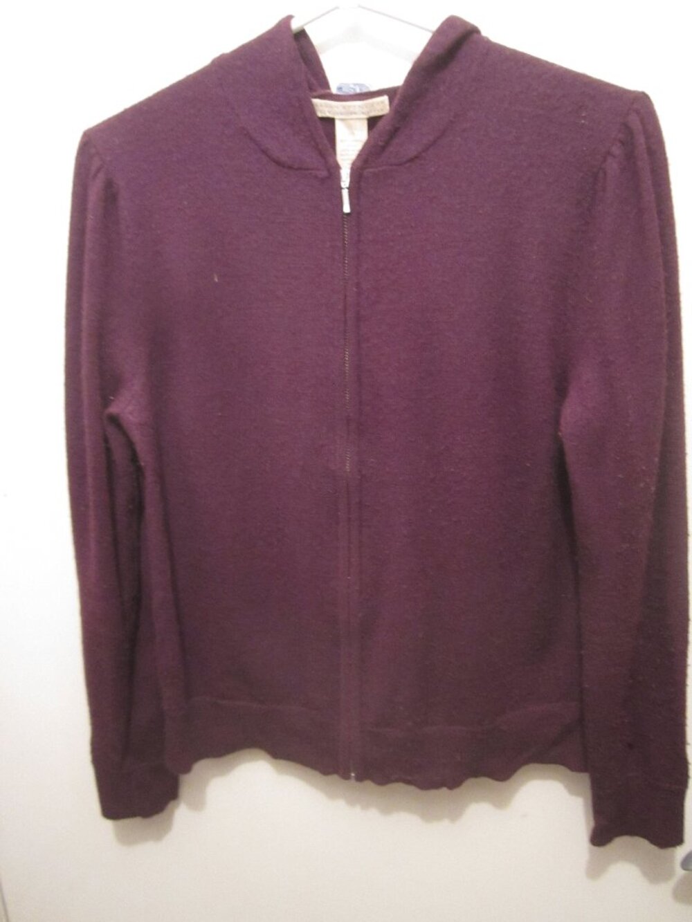 Merino Wool Hoodie Sweater